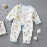 Детская хлопковая демисезонная одежда для мальчиков, удерживающее тепло боди для новорожденных, 1 лет, 12 мес.