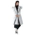Chống giải phóng mặt bằng đặc biệt cung cấp xuống áo khoác nữ phần dài Hàn Quốc 2018 mới trên đầu gối siêu lớn cổ áo lông dày áo triều