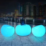 Светодиодный наружный свет -эмитом табурет KTV круглый журнальный столик повседневная сеть красная маленькая задняя винная стола Комбинированная мебель