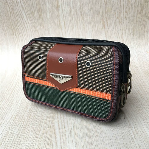 Универсальный мобильный телефон, поясная сумка, ремень, водонепроницаемый чехол, бумажник для пожилых людей, барсетка, из натуральной кожи