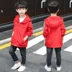 Áo khoác bé trai mùa xuân 2018 Áo khoác trẻ em mùa xuân và mùa thu mới cho bé trai Hàn Quốc Áo khoác