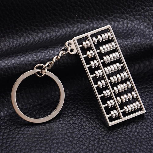 Металлические счеты, брелок, золото и серебро