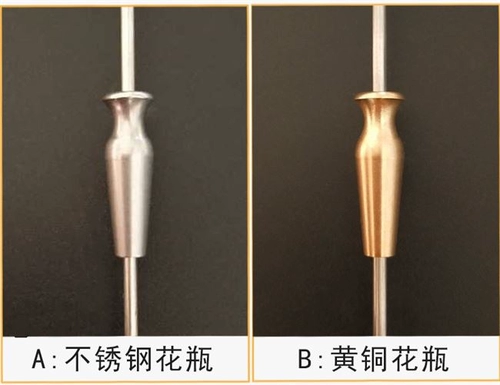 Брелок, латунный аксессуар ручной работы из нержавеющей стали, бамбуковое ожерелье