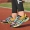 Giày cầu lông mới cho nam và nữ giày thể thao mùa hè siêu nhẹ thoáng khí chống trượt giảm rung giày thi đấu cầu lông