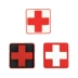 PVC cao su 3D y tế cứu trợ chữ thập đỏ dán ma thuật chương quân đội fan tactical dán chéo một mảnh Thẻ / Thẻ ma thuật
