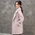 Quần áo mùa thu đông 2016 Phụ nữ mới thủy triều Phiên bản Hàn Quốc của áo len cỡ lớn mùa đông Áo len mỏng cho nữ dài - Trung bình và dài Coat