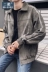 Thứ hai thêm mùa thu áo sơ mi vải nhung nam dài tay áo khoác béo kích thước lớn áo khoác nam Hàn Quốc áo thủy triều - Áo khoác Áo khoác