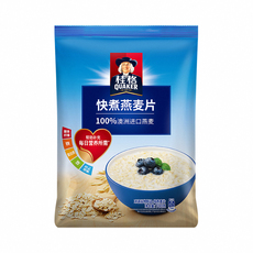 冲饮谷物 quaker/桂格 快煮燕麦片 经典原味 700g