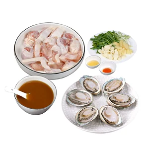 Комплексный обед из морского ушка и курицы на 2–3 персоны