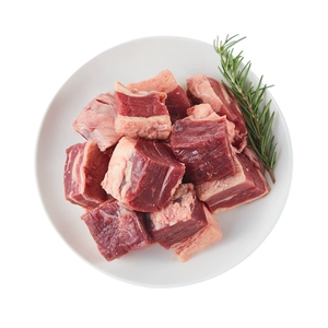 Говяжья грудинка Nongfuhaoniu импортная, кубики 500г