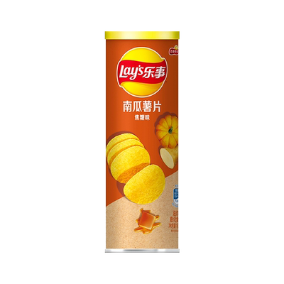 Чипсы Lay's Unlimited Тыквенно-картофельные со вкусом карамели 90г