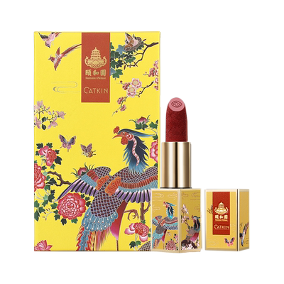 Catkin/Katting Summer Palace Сто птиц Chao Fengkong Co140 Feng Shao Red 3,6 г