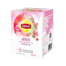 Цветочный нектар 立顿 俪颜茶 玫瑰茄红茶调味茶 45g