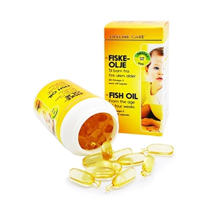 Lifeline Care/Lifu Life Ga DHA Капсулы рыбного масла 1,04G*60 импортируется Германией