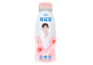 Yili Освежающий напиток Yitian Active Lactobacillus со вкусом белого персика 330мл