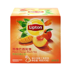 Цветочный нектар 立顿 蜜桃芒果红茶 18g