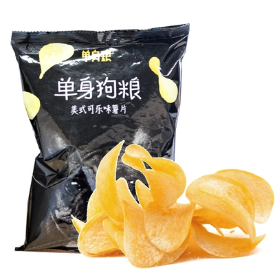 Картофельные чипсы, в американском стиле, кола, 70G