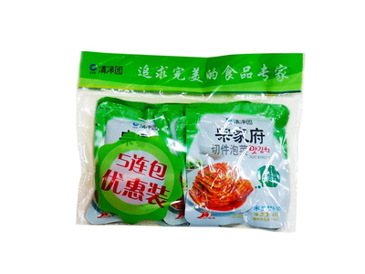 Огурцы Zongjiafu нарезанные 40г*5/пакет