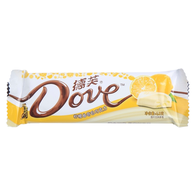 Печенье Dove лимонно-белый шоколад 42г/батончик