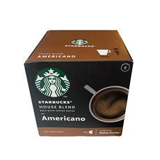 Кофе в капсулах starbucks/星巴克 特选综合美式咖啡(大杯)粉囊 102g