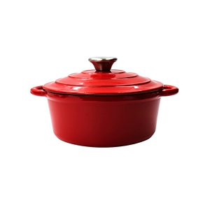 [康宁 CORNINGWARE 铸铁锅 20cm 红色]