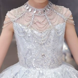 Наряд маленькой принцессы, детское свадебное платье, костюм, в западном стиле, из фатина