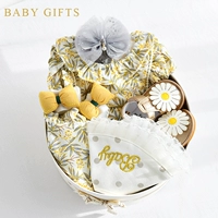 Детский комбинезон, подарочная коробка для новорожденных, хлопковый высококлассный комплект для принцессы, осенний, подарок на день рождения