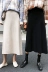 Sinh viên mùa thu và mùa đông của phụ nữ 2018 mới của Hàn Quốc phiên bản của eo cao váy hoang dã đan váy trong đoạn dài Một từ váy thủy triều Váy