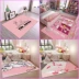 ins giường phòng cửa phòng ngủ thảm cho cute girl tim công chúa phòng khách màu hồng thảm tatami - Thảm thảm cho bé Thảm
