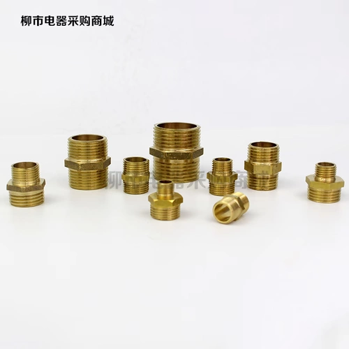 Пневматический элемент Медный Внешний Внешний Провод Прямой двойной внешний проволочный разъем 1/8 1/4 3/8 1/2 3/4 Г1