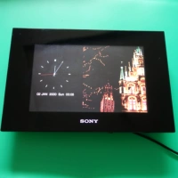 Khung ảnh kỹ thuật số Sony gốc DPF-D95 đã sử dụng khung ảnh kỹ thuật số Sony DPF-D95 với nguồn điện ban đầu 	khung ảnh kỹ thuật số mua	