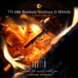 Maze Maze Timaze TTI-086 Титановый бамбуковый ожерелье с пары пары фонаря пропуск Inspirs Patent Authentic