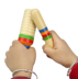 Trẻ em mẫu giáo chủ đề nhỏ duy nhất vòng bộ gõ cụ ếch ống âm nhạc giảng dạy viện trợ giáo dục sớm đồ chơi Đồ chơi âm nhạc / nhạc cụ Chirldren