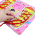 2-6 năm tuổi mẫu giáo trẻ em học tập sớm tay-on học tập ren chuỗi chuỗi threading mặc ren chơi đồ chơi nhà Đồ chơi gia đình