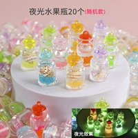 Ночь -Смесь фруктовых бутылок и сочетание 20 нарядов