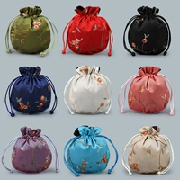 06yjgz округлый фруктовый балка накачанную вышивную сумку для ювелирных изделий сумка Wenwan сумка из орехового ореха буддийская сумка из бусинки Древняя сумка ветра