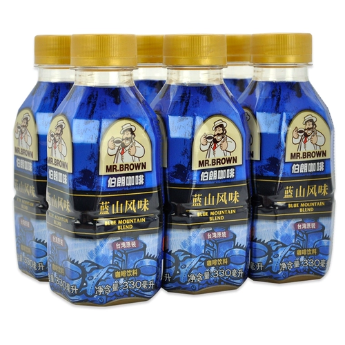 Тайвань импортировал бурлендский кофе Blue Mountain Coffee 330 мл*6 бутылок летних напитков и напитков освежает