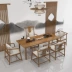 Bàn trà bàn cà phê gỗ Trung Quốc và ghế mới kết hợp giữa phòng khách bàn trà trà văn phòng nội thất tối giản Zen - Bàn trà