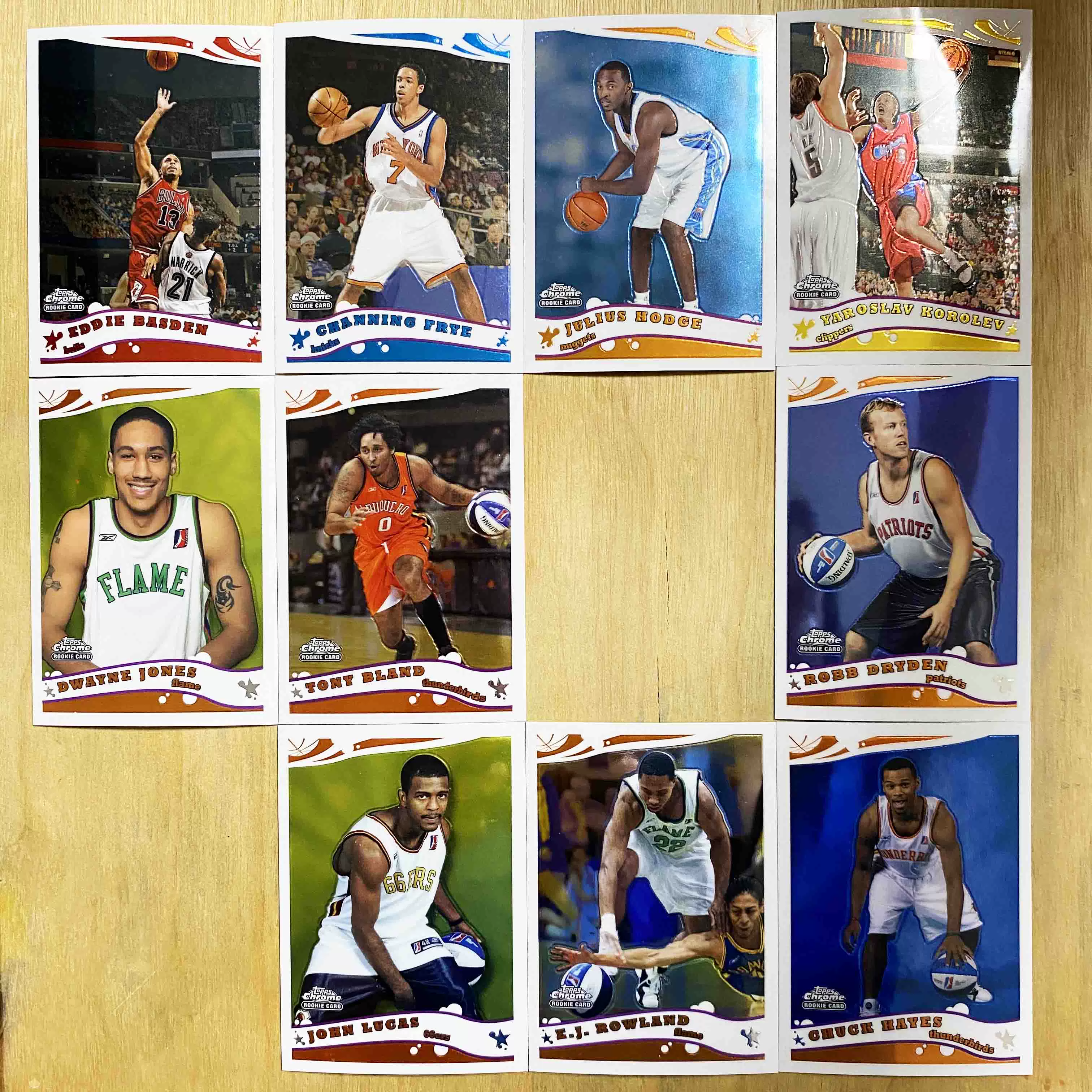 ★ Нужна Робинсон Баям Мик Хилл Хейс Лукос ★ 06 TOPPS Rookie Star Card