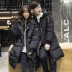 Chống mùa giải giải phóng mặt bằng cặp vợ chồng xuống bông nam phần dài Hàn Quốc phiên bản của dày Hàn Quốc bông áo khoác mùa đông áo bông thủy triều của phụ nữ
