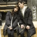 Chống mùa giải giải phóng mặt bằng cặp vợ chồng xuống bông nam phần dài Hàn Quốc phiên bản của dày Hàn Quốc bông áo khoác mùa đông áo bông thủy triều của phụ nữ áo dạ ngắn Trang phục Couple