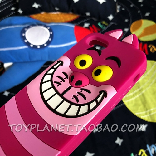 Alice Dreamwims Wonderland Chai Count Cat iPhonex 7 8plus 6s Cartoon Mobile Phore Copact Cover Cover