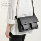 Кожаная сумка на одно плечо