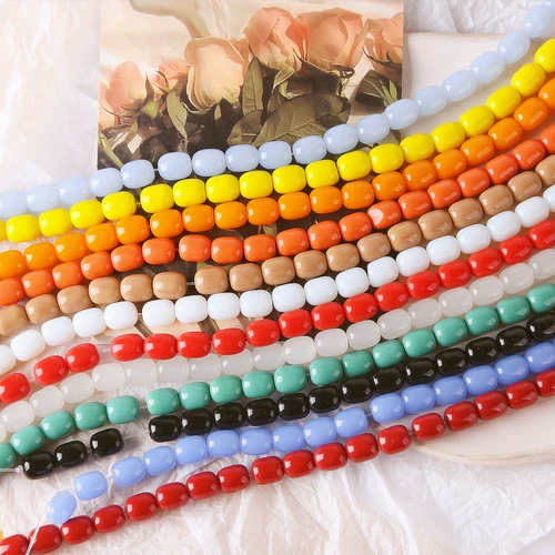 Стеклянное украшение-шарик, браслет из бисера ручной работы, стеклянные бусины, аксессуар, аксессуары, DIY