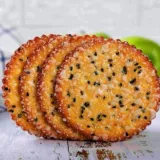 Печенье для завтрака черно -кунжутное кризис