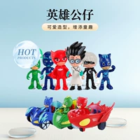 Пижама, герои, игрушка, кукла, детская маска, полный комплект, сова