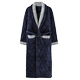 Áo ngủ nam mùa đông dày đồ ngủ dài san hô lông cừu chần cộng với nhung ấm áp áo choàng nam thanh niên XL