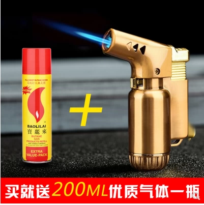 Ветер -надежный прямой прилив маленького спрея -зариббонов ароматерапия мокса полоска зажигания, зажигание зажигания, дикий металлический сварливый пистолет, более легкий газ, более легкий газ