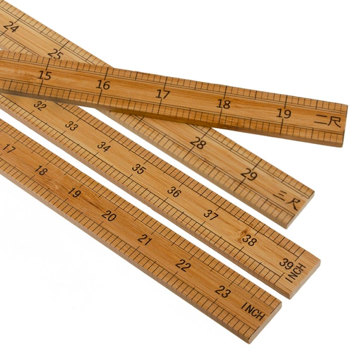 Одна нога, два фута, три фута, один бамбук с высоким качеством высокого качества высококачественной шкалы.