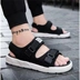 Guota 2018 mới sandal nam phiên bản Hàn Quốc của dép nam chống trượt mùa hè dép nam đế mềm - Giày thể thao / sandles Giày thể thao / sandles